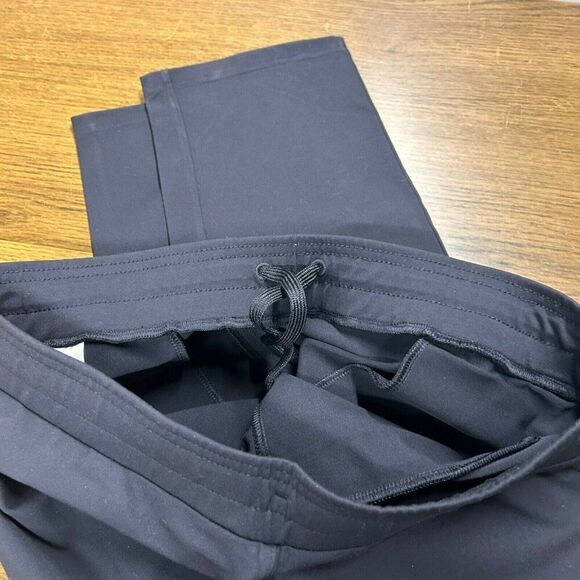 Public Rec Black Athletic Stretch Pants 34/30 Straight Active Wear drawstring - Picture 13 of 13